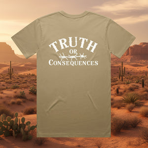 Truth or Consequence - Unisex 100% Cotton TShirt
