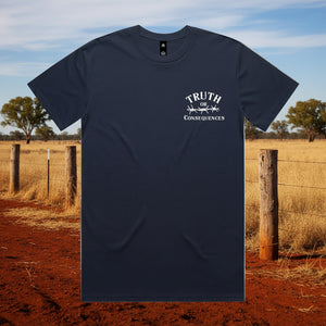 Truth or Consequences Long Horn 100% Cotton Unisex TShirt