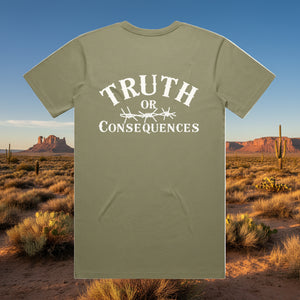 Truth or Consequence - Unisex 100% Cotton TShirt