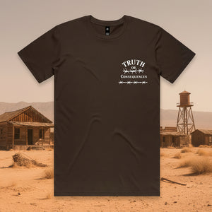 Truth or Consequences Long Horn 100% Cotton Unisex TShirt