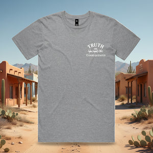 Truth or Consequences Long Horn 100% Cotton Unisex TShirt