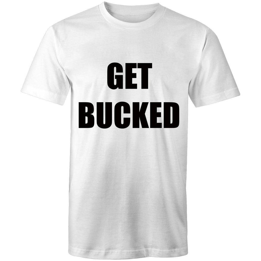 LIMITED EDITION GET BUCKED Oversized Tee - Classic White