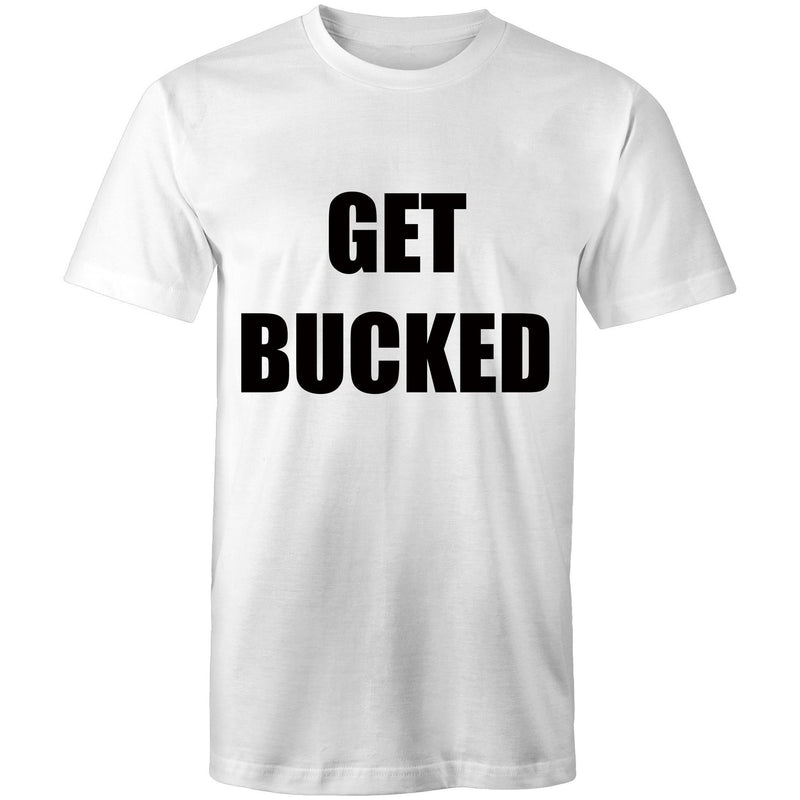 LIMITED EDITION GET BUCKED Oversized Tee - Classic White
