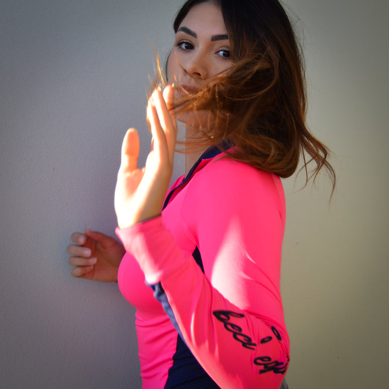 Beci Sun Shirt - Bossy Pink